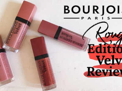Bourjois rouge velvet liquid lipstick set 5pc