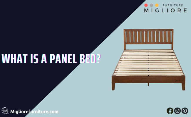 king size panel bed