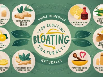 Home Remedies for Reducing Bloating Naturally