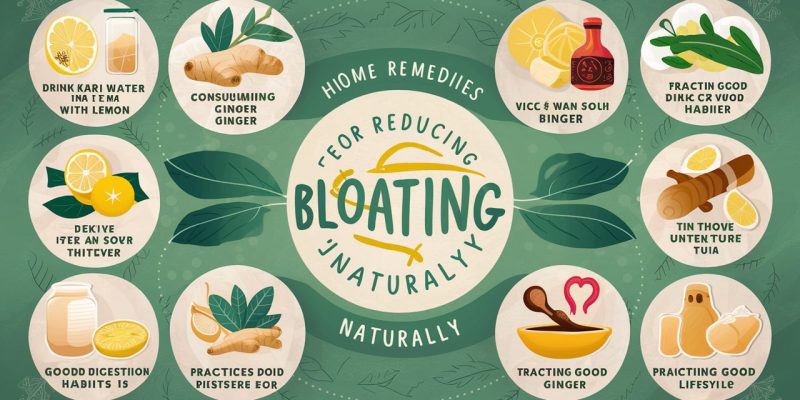 Home Remedies for Reducing Bloating Naturally