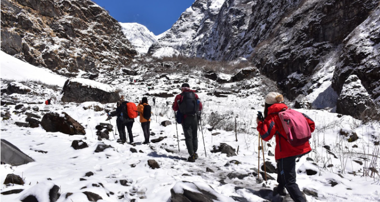 Going to annapurna base camp