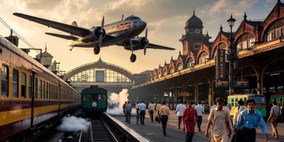 Traveling from the UK to India