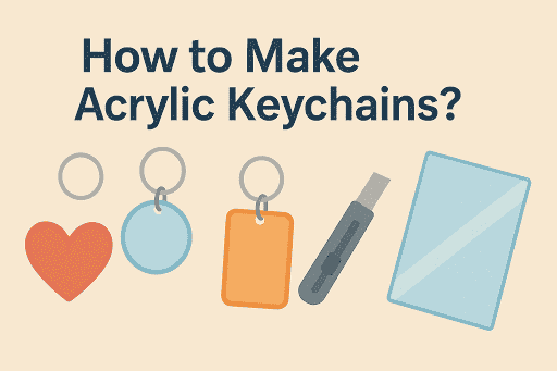 How to Make Acrylic Keychains?