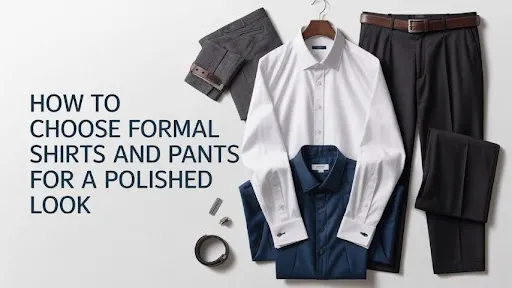 How to Choose Formal Shirts and Pants Smartly