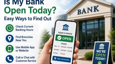 Is My Bank Open Today